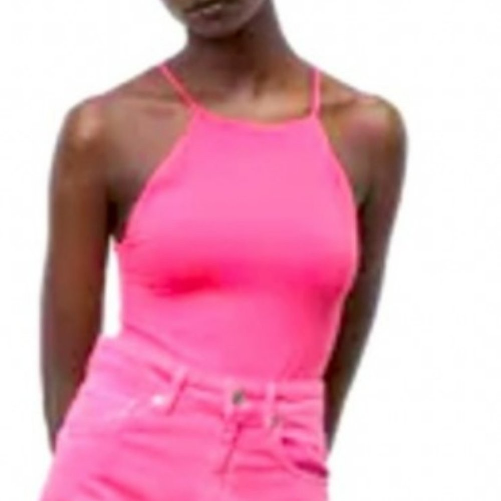Zara Pink Bodysuit
